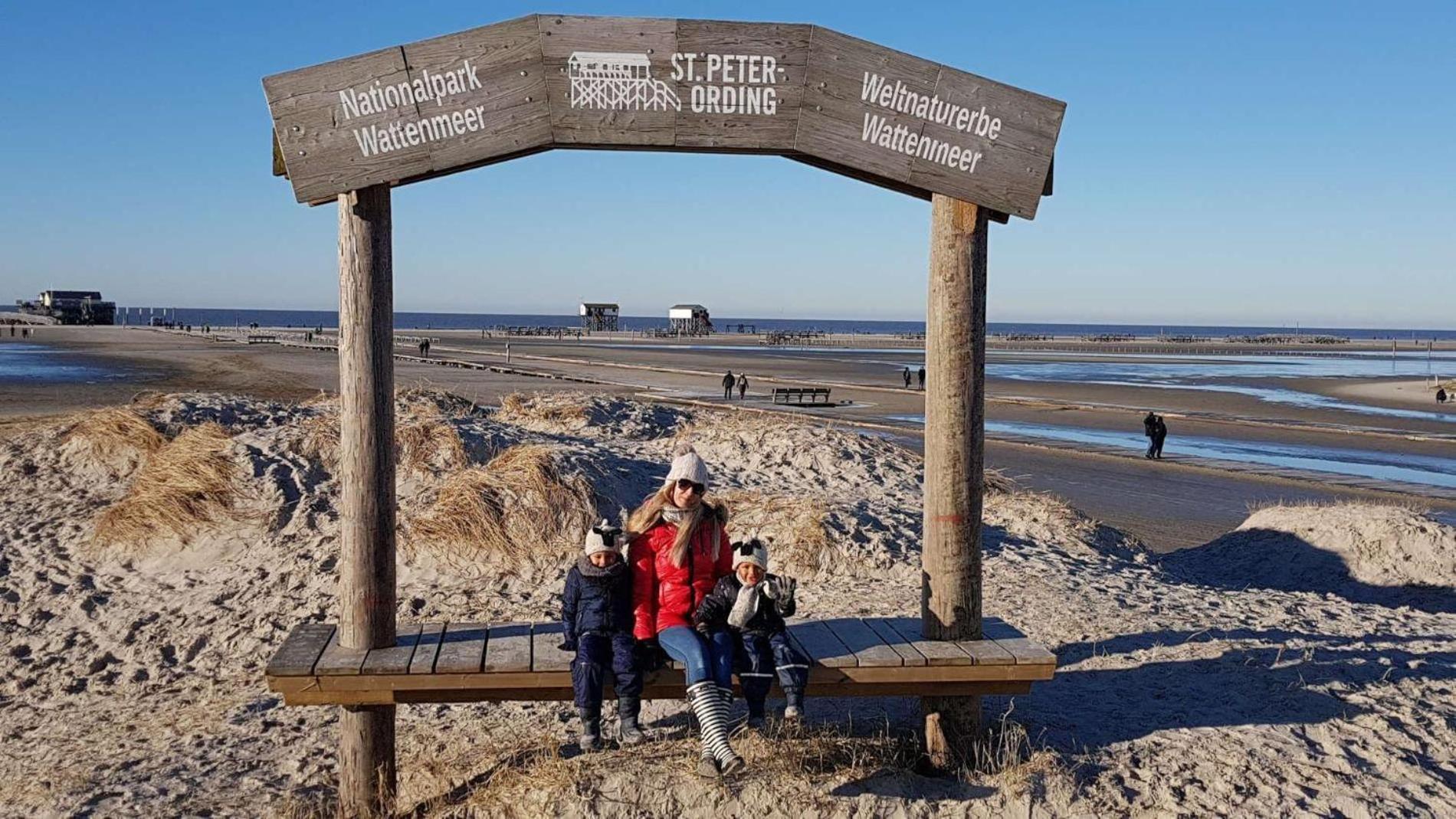 Haushälfte Poppenspäler Sankt Peter-Ording Exterior foto